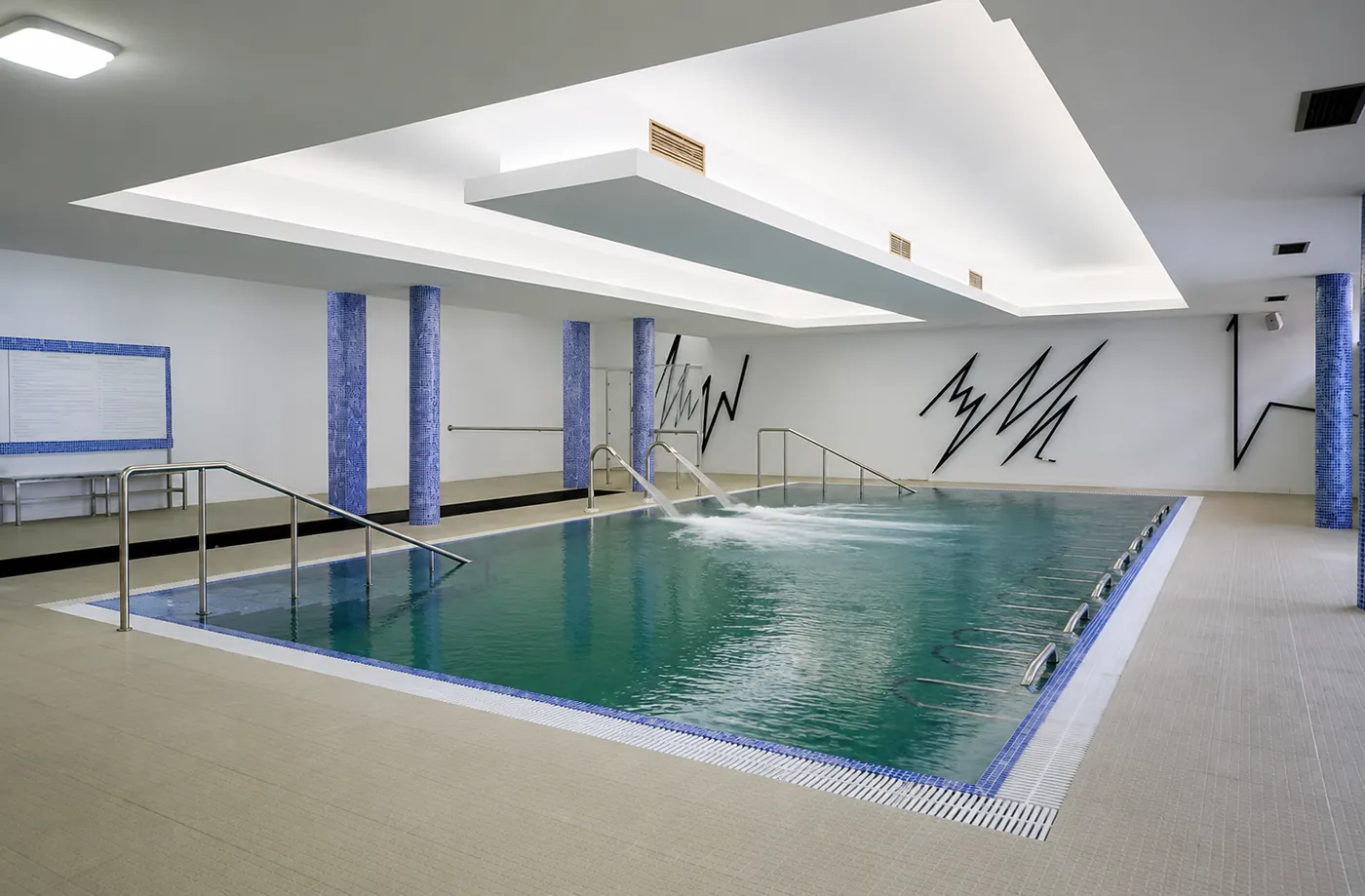 Piscina termal das Termas de São Jorge